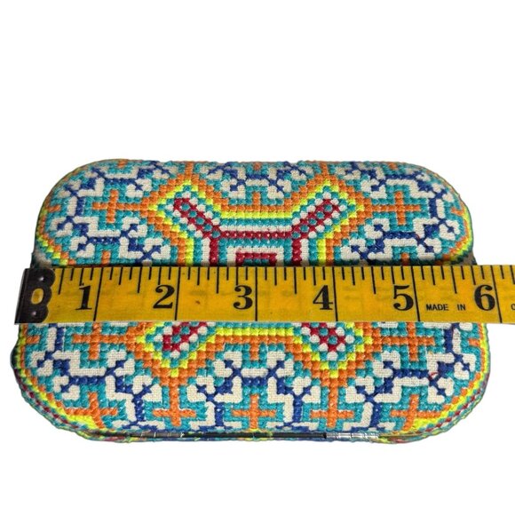 Cross Stitch Clutch Every day Bag - Picture 9 of 15